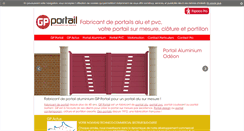 Desktop Screenshot of gp-portail.com